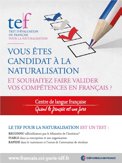 Feuillet Naturalisation CCIP recto